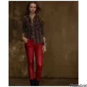 Ralph Lauren Denim & Supply Waxed Jeans 26/32